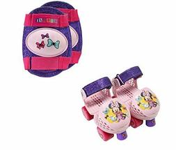 Playwheels Disney Minne Rollerskate Pink Junior Size 6-12 Kn