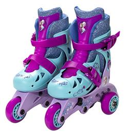 PlayWheels Disney Frozen Convertible 2-in-1 Kids Skates, Siz