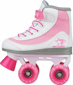 Boots White Pink Youth Size 13