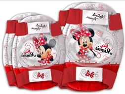 Disney MINNIE MOUSE Childrens Elbow and Knee Pads Set Kids S