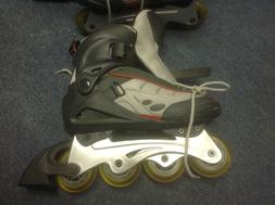 Sparks Rollerblades +  Mongoose Helmet + Razor Pads
