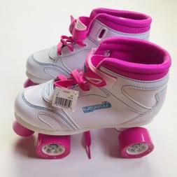 Girls Sidewalk Skate-crs100-white/pink-size 4 - Euro 36