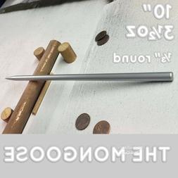 "THE MONGOOSE" RAZOR SHARP SILVER STEEL NINJA SPEAR TIP THRO